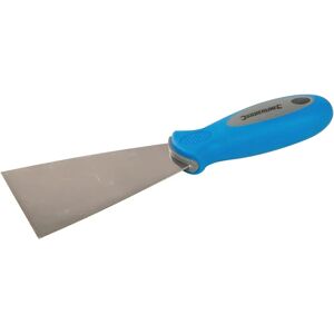 Silverline 75mm Filling Knife - Steel, Soft Grip, Curved - Filler Tool Silverline 75mm Filling Knife - Steel, Soft Grip, Curved - Filler Tool
