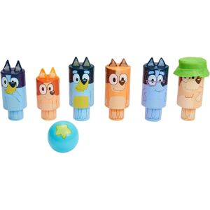 LatestBuy Bluey Wooden Character Skittles - Toy Game LatestBuy Bluey Wooden Character Skittles - Toy Game