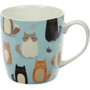 Pukator Porcelain Mug - Cats Multicolor - Mug Pukator Porcelain Mug - Cats Multicolor - Mug