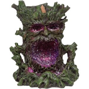 Puckator Crystal Green Man LED Backflow Incense Burner - Natural Resin Puckator Crystal Green Man LED Backflow Incense Burner - Natural Resin