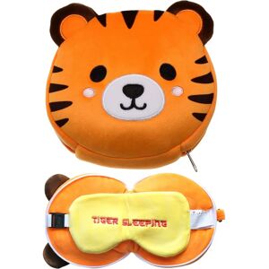 Puckator Accessoires de Voyage - Ensemble Tigre en Peluche et Masque - Publicité Puckator Accessoires de Voyage - Ensemble Tigre en Peluche et Masque - Publicité
