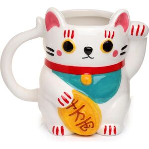 Filiżanka Maneki Neko Biała Szczęścia Puckator Filiżanka Maneki Neko Biała Szczęścia Puckator