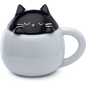 Puckator Feline Fine Gray Mug - Cat - 500 ml Puckator Feline Fine Gray Mug - Cat - 500 ml