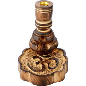 Puckator Mango Backflow wierookbrander - Bruin/Geel - 12x10x14 cm Puckator Mango Backflow wierookbrander - Bruin/Geel - 12x10x14 cm
