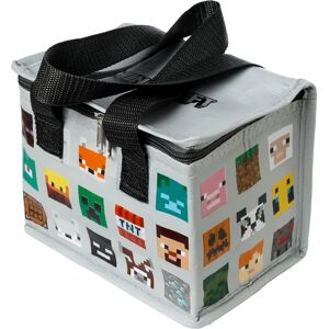 Minecraft Faces RPET Garrafas de PET Recicladas Lunch Box - Bolsa Térmica Reutilizável Minecraft Faces RPET Garrafas de PET Recicladas Lunch Box - Bolsa Térmica Reutilizável
