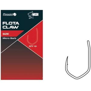 Hameçon Nash Taille 8 Micro Barbed Flota Claw - Surface & Pop-up - Publicité Hameçon Nash Taille 8 Micro Barbed Flota Claw - Surface & Pop-up - Publicité
