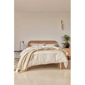 Christy - 400TC Luxury Cotton Sateen Plain Dye - Cream - Single - Duvet Cover Sets Christy - 400TC Luxury Cotton Sateen Plain Dye - Cream - Single - Duvet Cover Sets