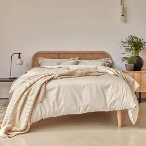 Christy - 400TC Luxury Cotton Sateen Plain Dye - Cream - Single - Duvet Cover Sets Christy - 400TC Luxury Cotton Sateen Plain Dye - Cream - Single - Duvet Cover Sets