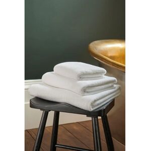 Christy Brixton Luxury Cotton Towels - 2 Pack, White, 90x150cm Christy Brixton Luxury Cotton Towels - 2 Pack, White, 90x150cm