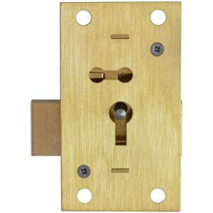 Asec 51 4 Lever Cupboard Lock - 75mm - Non Handed - Keyed Alike Asec 51 4 Lever Cupboard Lock - 75mm - Non Handed - Keyed Alike