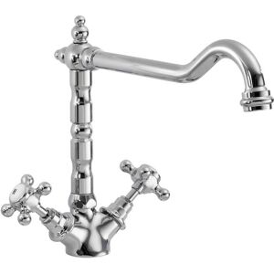 Nuie French Classic Mono Kitchen Sink Mixer Tap - Chrome Nuie French Classic Mono Kitchen Sink Mixer Tap - Chrome