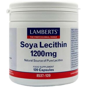 Lamberts Soy Lecithin - 1200mg Capsules - Dietary Supplement Lamberts Soy Lecithin - 1200mg Capsules - Dietary Supplement
