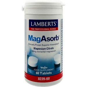Lamberts MagAsorb Magnesium 150mg Citrate - Dietary Supplement Lamberts MagAsorb Magnesium 150mg Citrate - Dietary Supplement