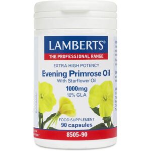 Lamberts Evening Primrose Oil with Starflower Oil - 90 x 1000mg Capsules - Dietary Supplement Lamberts Evening Primrose Oil with Starflower Oil - 90 x 1000mg Capsules - Dietary Supplement