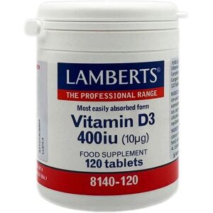 Lamberts Vitamin D3 400IU Tablets - Vitamin D supplement Lamberts Vitamin D3 400IU Tablets - Vitamin D supplement