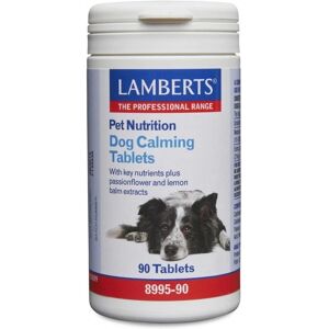 Lamberts Pet Nutrition Dog Calming Tablets - 90 Tablets Lamberts Pet Nutrition Dog Calming Tablets - 90 Tablets