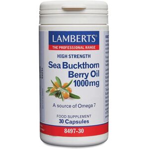 Lamberts Model 1000mg Omega-7 Sea Buckthorn Oil - Supplement Lamberts Model 1000mg Omega-7 Sea Buckthorn Oil - Supplement
