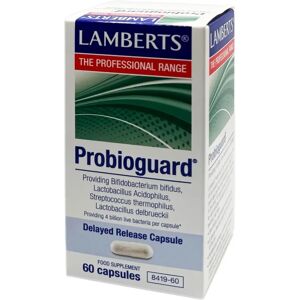 Lamberts Probioguard - Capsules probiotiques pour voyager - Publicité Lamberts Probioguard - Capsules probiotiques pour voyager - Publicité