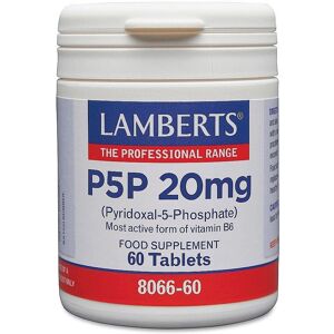 Lamberts P5P 20mg Tablets - Vitamin B6 for Energy & Brain Lamberts P5P 20mg Tablets - Vitamin B6 for Energy & Brain