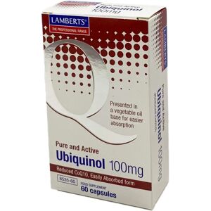 Lamberts Ubiquinol 100mg Reduced CoQ10 - Dietary Supplement Lamberts Ubiquinol 100mg Reduced CoQ10 - Dietary Supplement