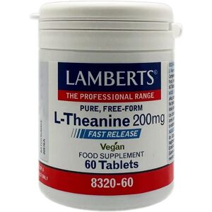 Lamberts L-Theanine 200mg - 60 Capsules - Supplements Lamberts L-Theanine 200mg - 60 Capsules - Supplements
