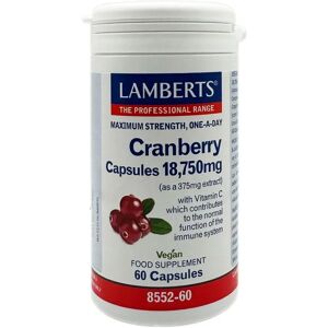 Lamberts Cranberry - 60 Δισκία - Υποστήριξη Ουροποιητικού και Ανοσοποιητικού Lamberts Cranberry - 60 Δισκία - Υποστήριξη Ουροποιητικού και Ανοσοποιητικού