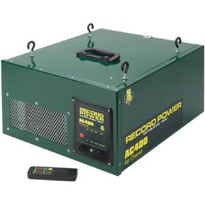 Record Power AC400 Air Filter - Two-Stage, Remote, 113m³ Workshop Record Power AC400 Air Filter - Two-Stage, Remote, 113m³ Workshop