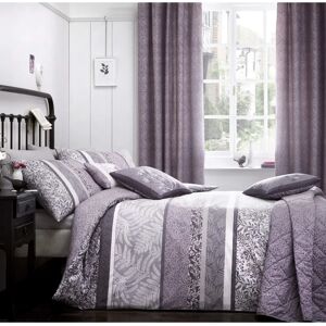 Dreams & Drapes Hanworth Lavender Reversible Duvet Cover Set - Bedding Dreams & Drapes Hanworth Lavender Reversible Duvet Cover Set - Bedding