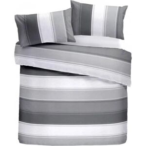 Fusion Betley Wide Stripe Duvet Cover Set - Duvet Cover Set Fusion Betley Wide Stripe Duvet Cover Set - Duvet Cover Set