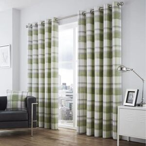 Fusion Balmoral Check Green - Curtains Fusion Balmoral Check Green - Curtains