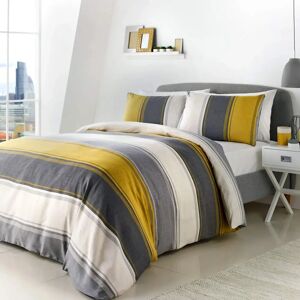 Fusion Betley Mustard Duvet Cover Set - Duvet Cover Set Fusion Betley Mustard Duvet Cover Set - Duvet Cover Set