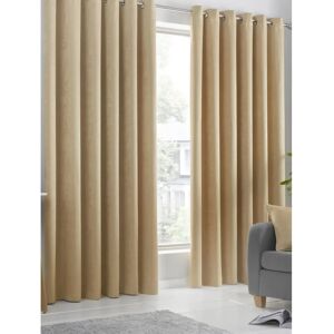 Fusion 'Strata' Triple-Woven Mustard Curtains - Dimout Type Fusion 'Strata' Triple-Woven Mustard Curtains - Dimout Type