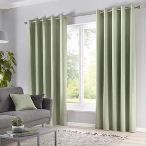 Fusion Sorbonne Cotton Light Filtering Eyelet Curtains - Curtains Fusion Sorbonne Cotton Light Filtering Eyelet Curtains - Curtains