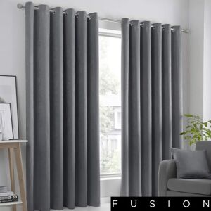 Fusion Strata Triple-Woven Charcoal Curtains - Curtain Type Fusion Strata Triple-Woven Charcoal Curtains - Curtain Type