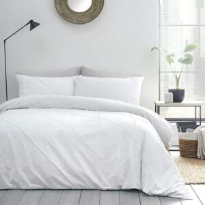 Serene Dart Duvet Cover Set White - Duvet Cover Set Serene Dart Duvet Cover Set White - Duvet Cover Set