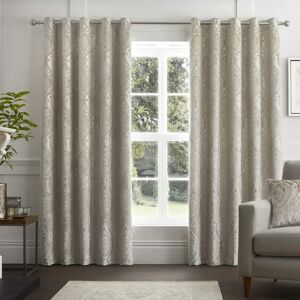 Curtina Chateau Damask Patterned Eyelet Curtains - Curtains Curtina Chateau Damask Patterned Eyelet Curtains - Curtains
