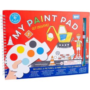 FLOSS & ROCK Construction Painting Pad - Paint & Draw Set FLOSS & ROCK Construction Painting Pad - Paint & Draw Set
