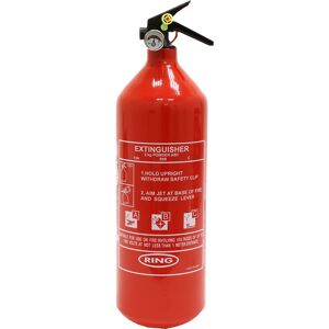 Ring RCT1760 Fire Extinguisher - ABC Dry Powder, 2kg, Car & Vehicle Ring RCT1760 Fire Extinguisher - ABC Dry Powder, 2kg, Car & Vehicle