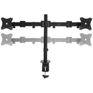Proper Dual Arm Monitor Mount - 19-27 inch, Black, Tilt & Swivel Proper Dual Arm Monitor Mount - 19-27 inch, Black, Tilt & Swivel