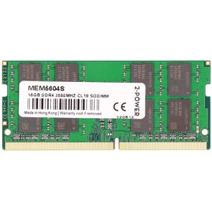 2-Power MEM5604S 16GB DDR4 2666 MHz - Module mémoire 2-Power MEM5604S 16GB DDR4 2666 MHz - Module mémoire