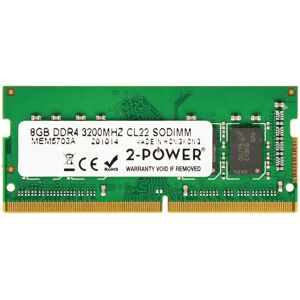 Module mémoire 8 Go DDR4 3200MHz - 2-Power Module mémoire 8 Go DDR4 3200MHz - 2-Power