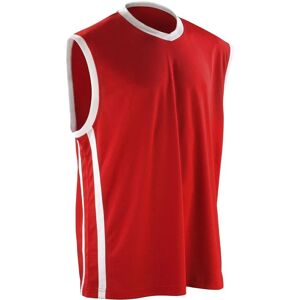 Spiro Basketball Quick Dry Top - S278M - Leicht, atmungsaktiv, traditionell fit Spiro Basketball Quick Dry Top - S278M - Leicht, atmungsaktiv, traditionell fit