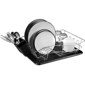 Tower Dish Rack with Black Tray - Dish Rack Tower Dish Rack with Black Tray - Dish Rack