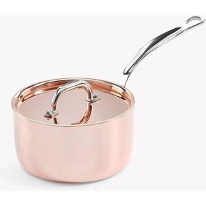 Samuel Groves Kobber induksjonssauspanne med lokk 18cm Rose Gold - Sausepan Samuel Groves Kobber induksjonssauspanne med lokk 18cm Rose Gold - Sausepan