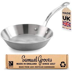 Samuel Groves Model STP7124RH Classic 20cm Stainless Steel Triply Frypan - Frying Pan Samuel Groves Model STP7124RH Classic 20cm Stainless Steel Triply Frypan - Frying Pan
