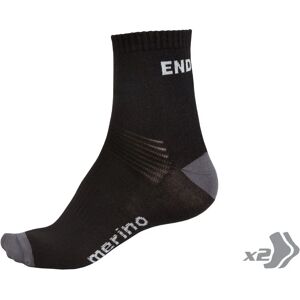 Endura BaaBaa Merino Socks - Black - S/M - Socks Endura BaaBaa Merino Socks - Black - S/M - Socks