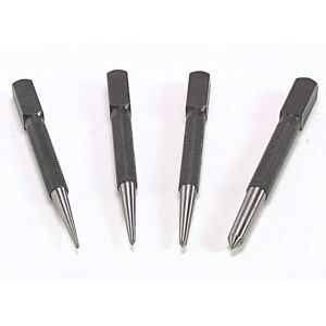 Priory PRI44SC4 Square Head Centre Punch Set - 4 Piece Priory PRI44SC4 Square Head Centre Punch Set - 4 Piece