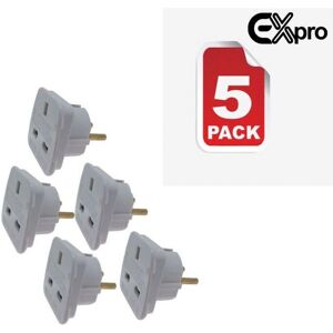 Ex-Pro - UK-Turkey-Uruguay - CE Approved - 2 Pin - Adaptor Ex-Pro - UK-Turkey-Uruguay - CE Approved - 2 Pin - Adaptor