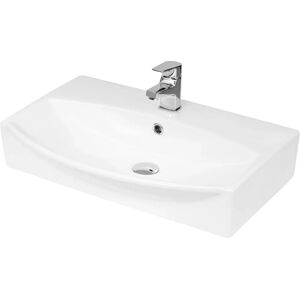 Hudson Reed - Vessel Sit-On Countertop - 600mm Wide - 1 Tap Hole - Basin Hudson Reed - Vessel Sit-On Countertop - 600mm Wide - 1 Tap Hole - Basin