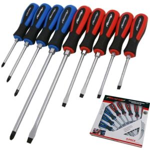 Neilsen - CT4031 - 9pc - Magnetic Slotted Pozidriv - Screwdriver Set Neilsen - CT4031 - 9pc - Magnetic Slotted Pozidriv - Screwdriver Set